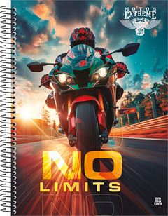 Caderno Animativa Universitario Motos Cd 10m 160fls