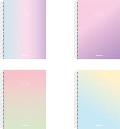 Caderno Animativa Universitario Clean Cd 15m 240fls