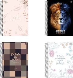 Caderno Animativa Universitario Cristo Cd 10m 160fls