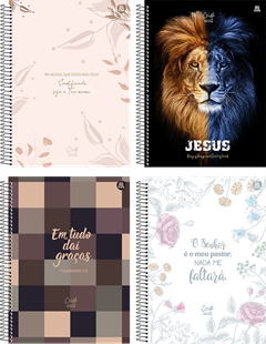 Caderno Animativa Universitario Cristo Cd 15m 240fls