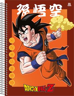 Caderno Animativa Universitario Dragon Ball Cd 15m 240fls