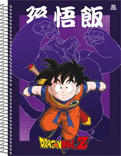 Caderno Animativa Universitario Dragon Ball Cd 15m 240fls