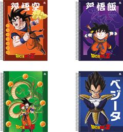 Caderno Animativa Universitario Dragon Ball Cd 15m 240fls