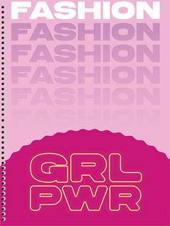 Caderno Animativa Universitario Girl Power Cd 10m 160fls