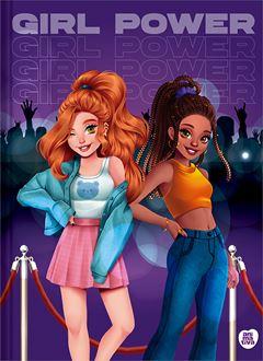 Caderno Animativa Universitario Girl Power Cd Cost 48fls