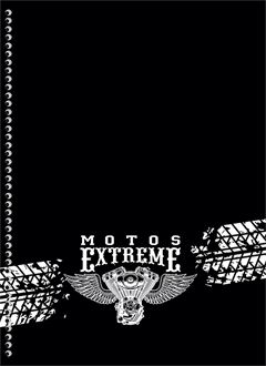 Caderno Animativa Universitario Motos Cd 1m 80fls