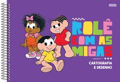 Caderno Animativa Cartografia Turma Da Monica Cd Esp 60fls