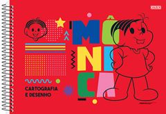 Caderno Animativa Cartografia Turma Da Monica Cd Esp 60fls