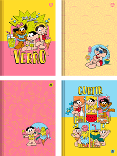 Caderno Animativa Universitario Turma Da Monica Cd Cost 80f