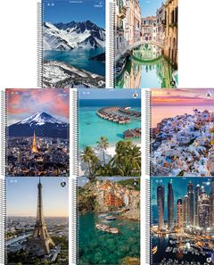 Caderno Animativa Universitario Freedom Cd 12m 240fls