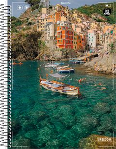 Caderno Animativa Universitario Freedom Cd 20m 400fls