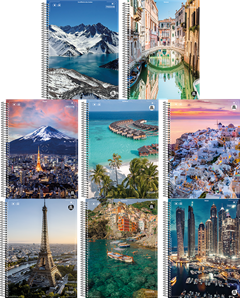 Caderno Animativa Universitario Freedom Cd 20m 400fls