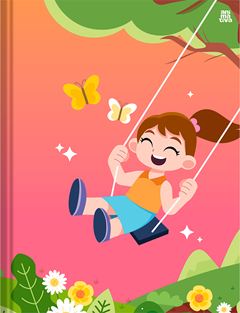 Caderno Animativa Pimpolhos Fem 1/4 Cd Cost 96fls