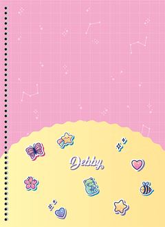 Caderno Animativa Debby 1/4 Cd Esp 80fls