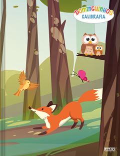 Caderno Animativa Caligrafia Dominguinhos Cd Cost 40fls