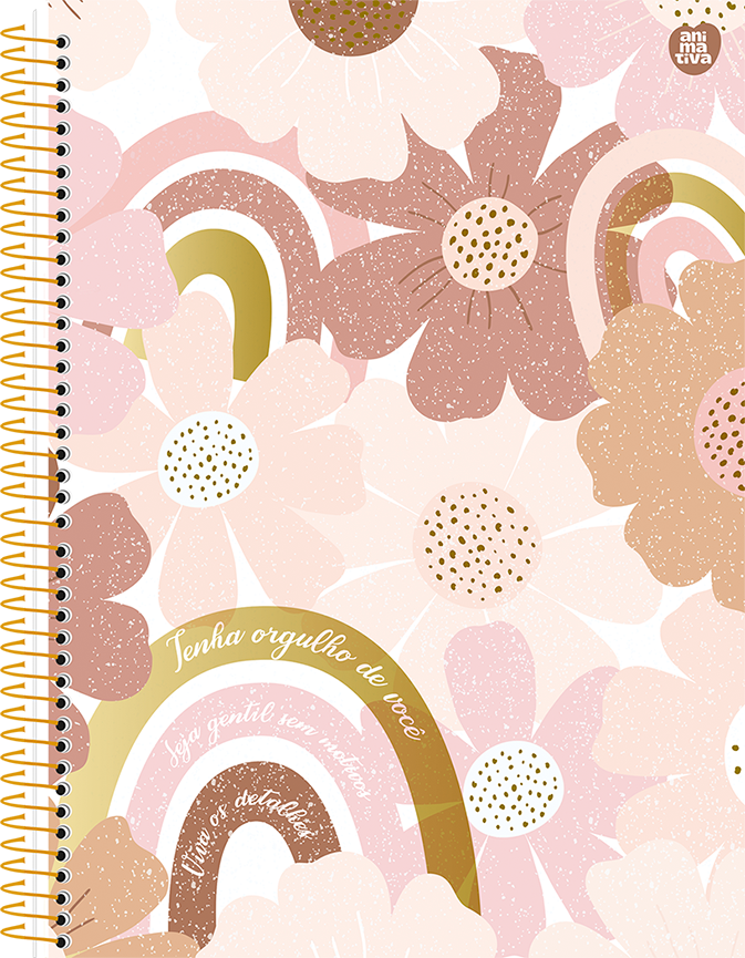 Caderno Animativa Universitario Mulher Cd 1m 80fls