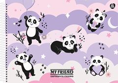 Caderno Animativa Cartografia My Friend Cd Esp 60fls