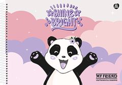 Caderno Animativa Cartografia My Friend Cd Esp 60fls