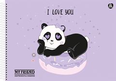 Caderno Animativa Cartografia My Friend Cd Esp 60fls