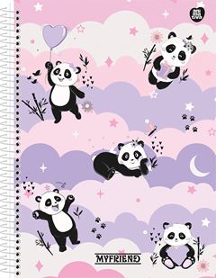 Caderno Animativa Universitario My Friend Cd 1m 80fls