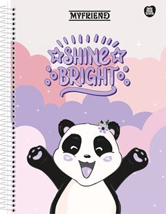 Caderno Animativa Universitario My Friend Cd 1m 80fls