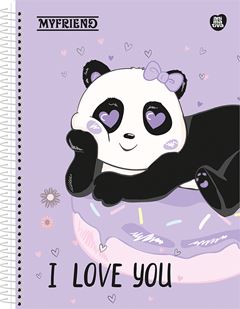 Caderno Animativa Universitario My Friend Cd 1m 80fls