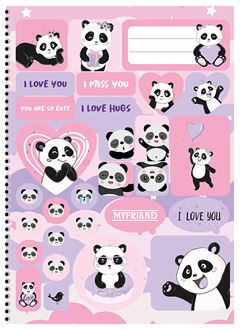 Caderno Animativa Universitario My Friend Cd 1m 80fls