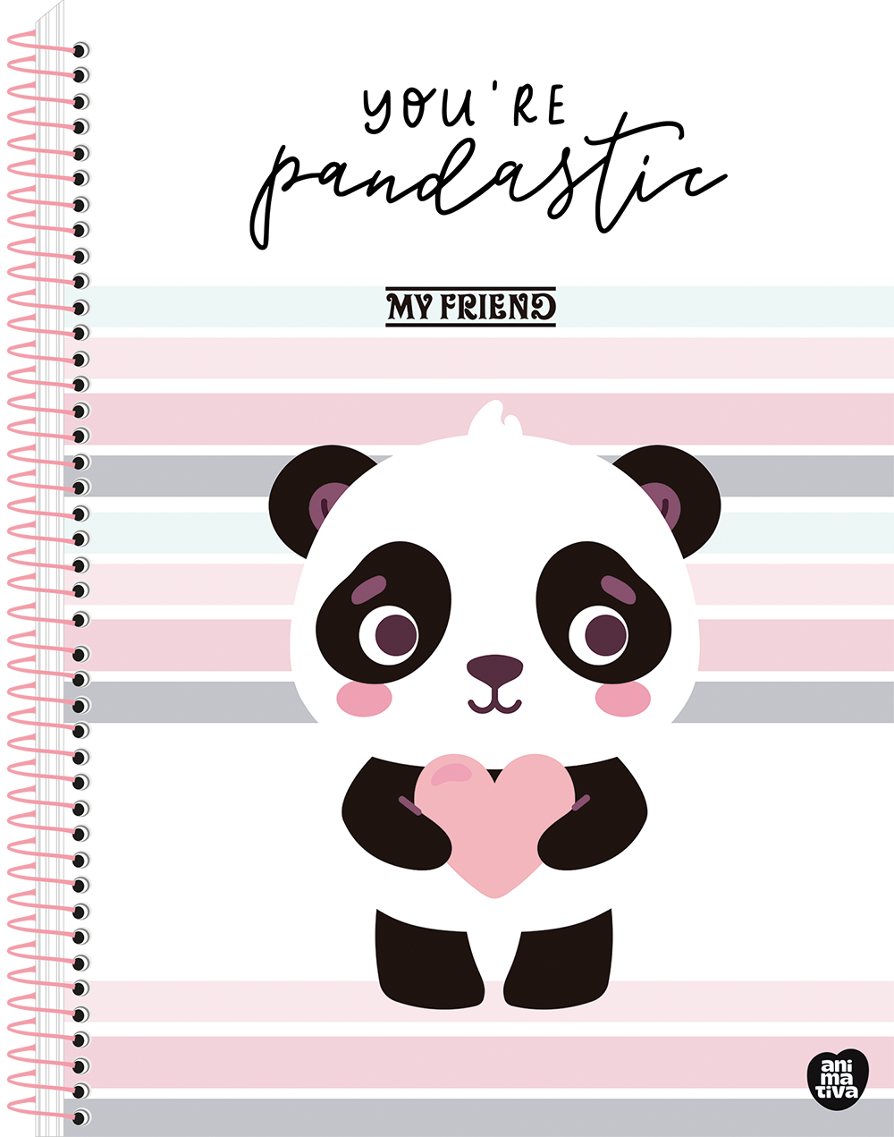 Caderno Animativa My Friend Universitario Cd 10m 160fls