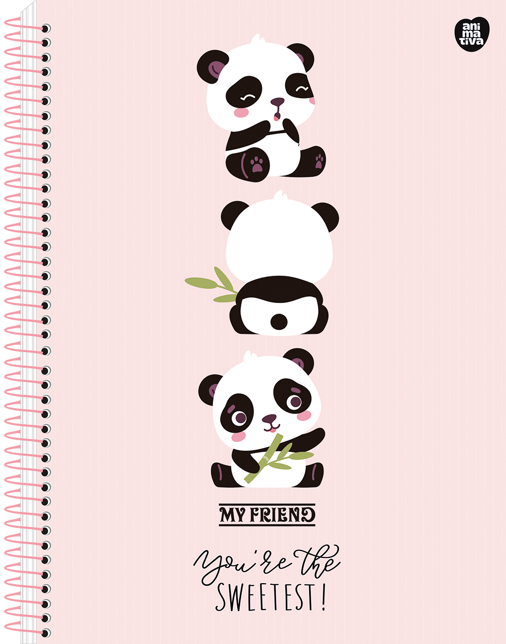 Caderno Animativa Universitario My Friend Cd 15m 240fls