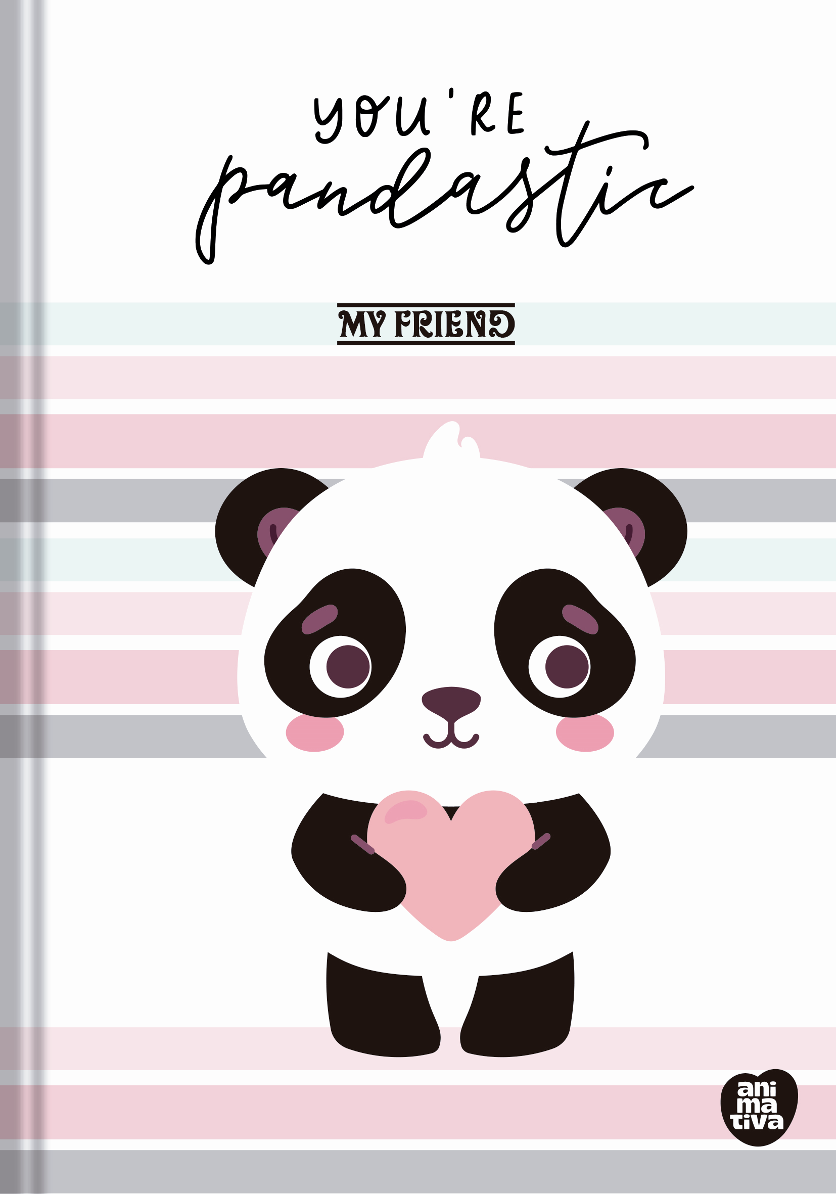 Caderno Animativa My Friend Universitario Cd Cost 80fls