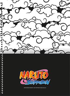 Caderno Animativa Universitario Naruto Cd 1m 80fls