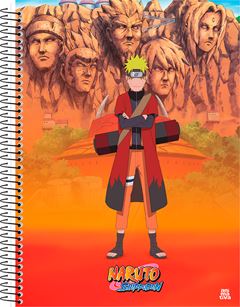 Caderno Animativa Universitario Naruto Cd 10m 160fls