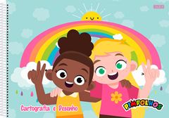 Caderno Animativa Cartografia Pimpolhos Fem Cd Esp 60fls