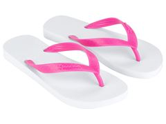 Sandalia Ipanema Classica Fem Adulto Branco/Rosa