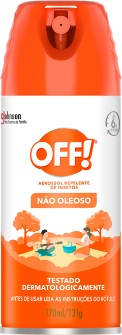 Repelente Off Family Aerossol 170ml
