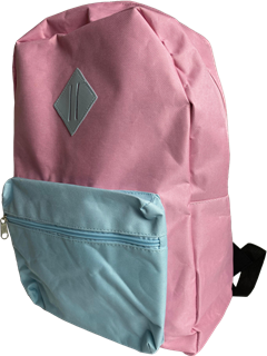 Mochila Bella Juvenil Light Rosa