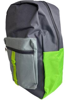 Mochila Bella Juvenil Classic Cinza