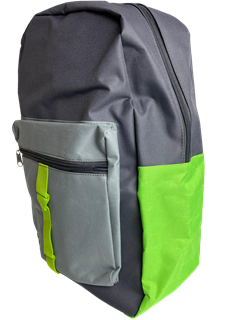 Mochila Bella Juvenil Classic Cinza