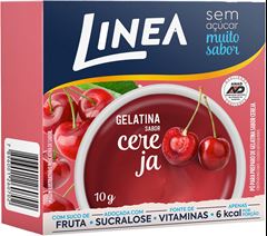 Gelatina Linea Cereja Zero 10g