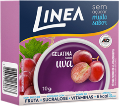 Gelatina Linea Uva Zero 10g