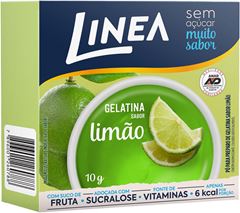 Gelatina Linea Limao Zero 10g
