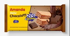 Biscoito Amanda Wafer Chocolate Sem Lactose 90g