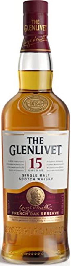 Whisky The Glenlivet 15 Anos 750ml