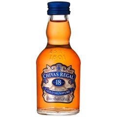 Mini Whisky Chivas Regal 18 Anos 50ml