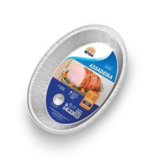 Assadeira De Aluminio Wyda Oval Descartavel 7l