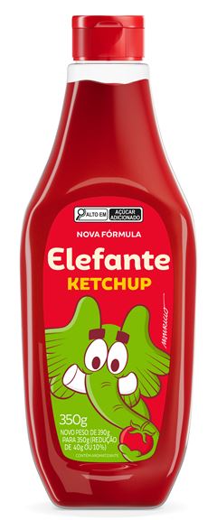 Ketchup Elefante Pet 350g