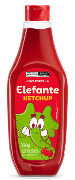 Ketchup Elefante Pet 350g