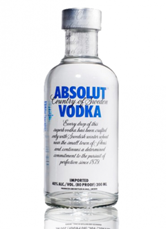Mini Vodka Absolut 200ml
