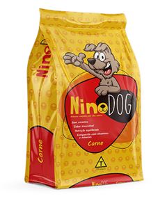 Racao Para Caes Nino Dog Adulto Carne 10.1kg