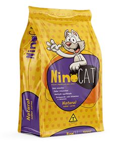 Racao Para Gatos Nino Cat Carne 25kg